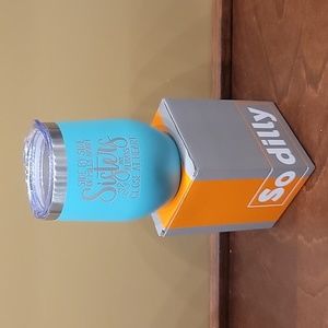 Sodilly 12oz Mint Insulated Stainless Steel Tumbler w/lid